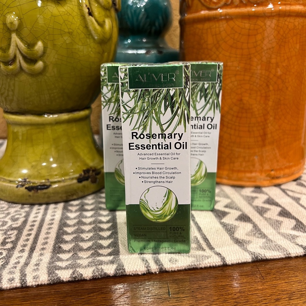 Aliver Rosemary Oil for Hair Growth 3pk